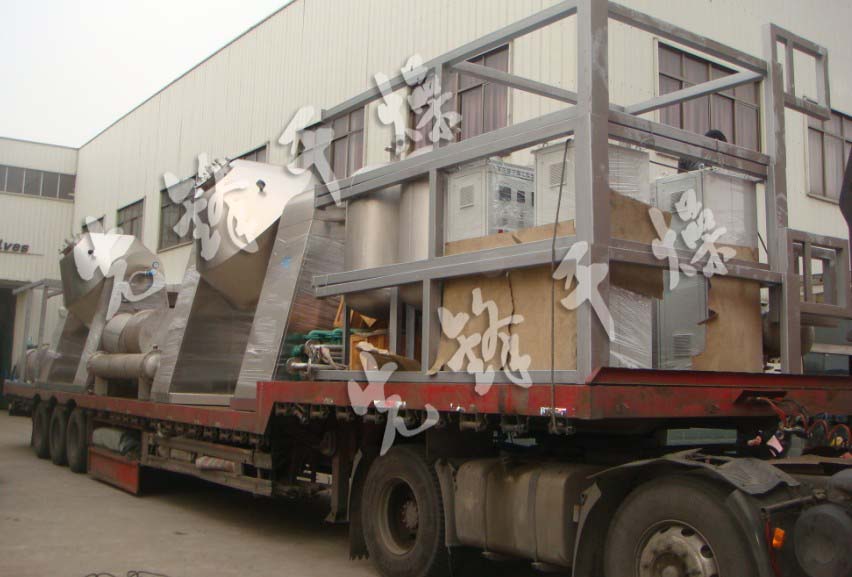 江苏先锋电池材料专用真空回转干燥机 江苏先锋电池材料专用真空回转干燥机