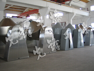 双锥回转真空干燥机 双锥回转真空干燥机